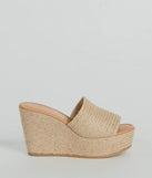 Sunshine Chic Espadrille Wedges