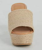 Sunshine Chic Espadrille Wedges