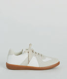 Casual Stand Out Faux Leather Suede Sneakers