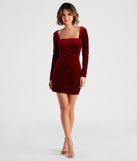Katrina Velvet Long Sleeve Dress is the perfect prom dress pick with on-trend details to make the 2024 dance your most memorable event yet!