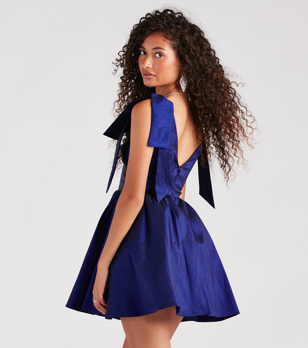 Short Taffeta Dress