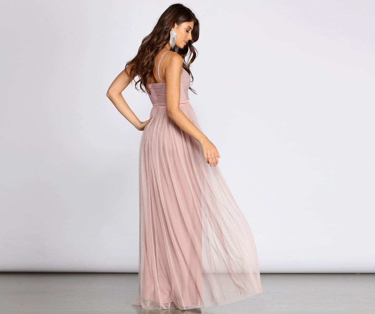 Sharlene Tulle A-line Gown