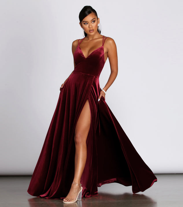 Windsor burgundy 2025 dress long