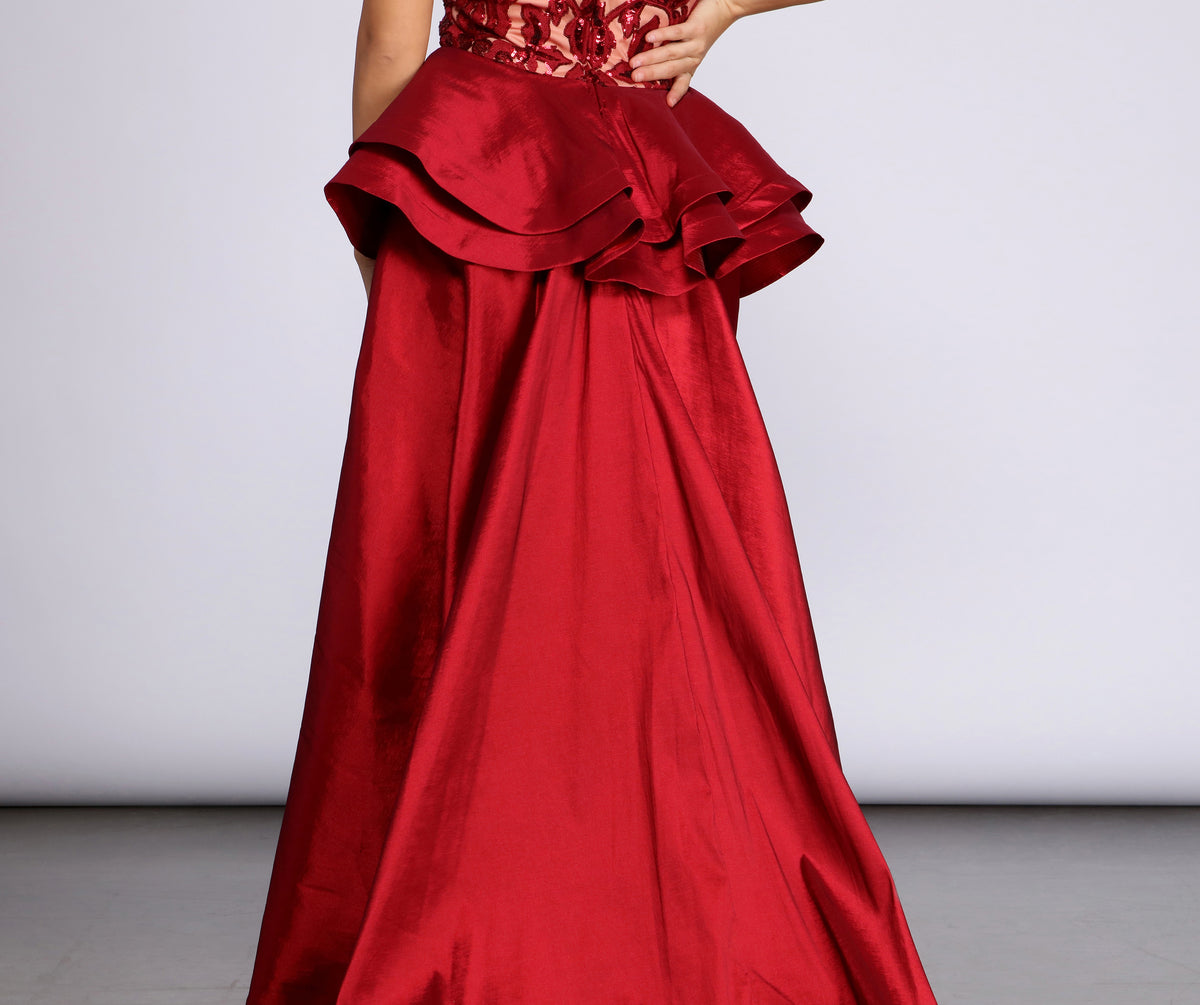 Galina Formal Sleeveless Sequin Dress