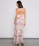 Ava Formal Floral Pleated Dress creates the perfect summer wedding guest dress or cocktail party dresss with stylish details in the latest trends for 2023!