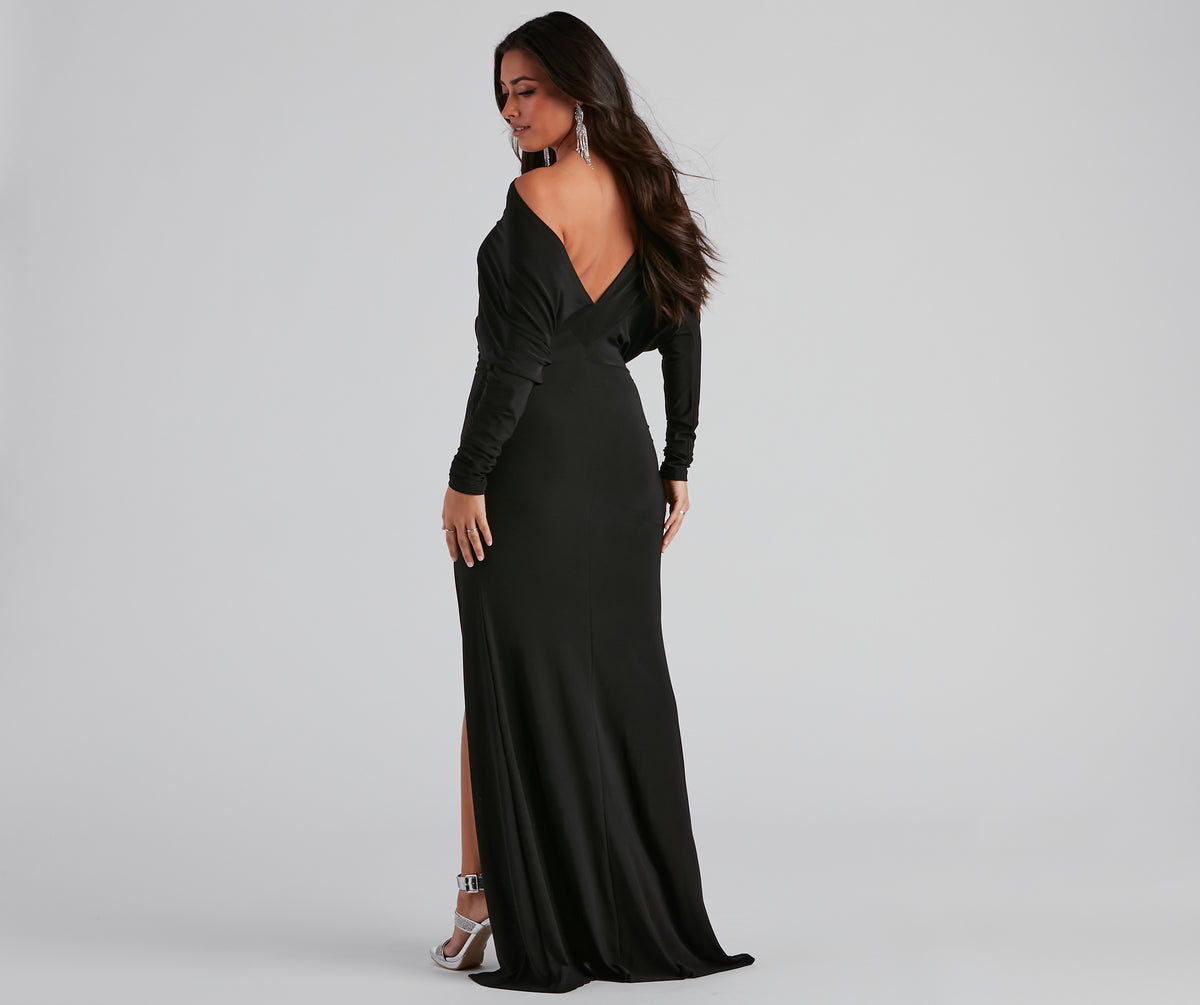 Londyn Formal High Slit Convertible Dress & Windsor