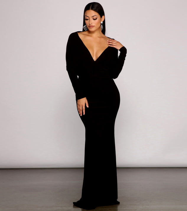 Londyn Formal High Slit Convertible Dress