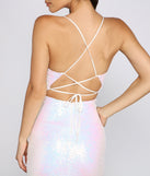The Brenna High-Slit Sequin Mermaid Dress is a gorgeous pick as your 2023 prom dress or formal gown for wedding guest, spring bridesmaid, or army ball attire!
