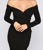 Renata Formal Off The Shoulder Mermaid creates the perfect summer wedding guest dress or cocktail party dresss with stylish details in the latest trends for 2023!