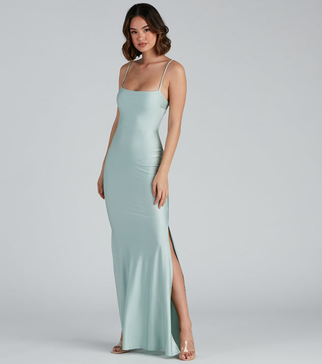 Bethanie Formal Sequin V-Neck Mermaid Dress