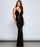 Lydia Sequin Scroll Mermaid Dress creates the perfect summer wedding guest dress or cocktail party dresss with stylish details in the latest trends for 2023!