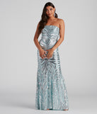 The Elliana Sequin Mermaid Dress is a gorgeous pick as your 2023 prom dress or formal gown for wedding guest, spring bridesmaid, or army ball attire!