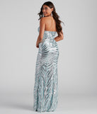 The Elliana Sequin Mermaid Dress is a gorgeous pick as your 2023 prom dress or formal gown for wedding guest, spring bridesmaid, or army ball attire!