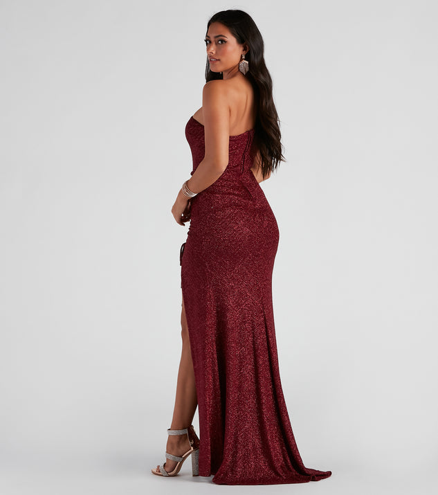 Gina Formal Glitter Long Dress
