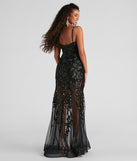 Livia Sequin Mesh Mermaid Dress creates the perfect summer wedding guest dress or cocktail party dresss with stylish details in the latest trends for 2023!