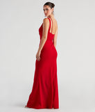 Alaina Asymmetric One-Shoulder Mermaid Dress creates the perfect summer wedding guest dress or cocktail party dresss with stylish details in the latest trends for 2023!