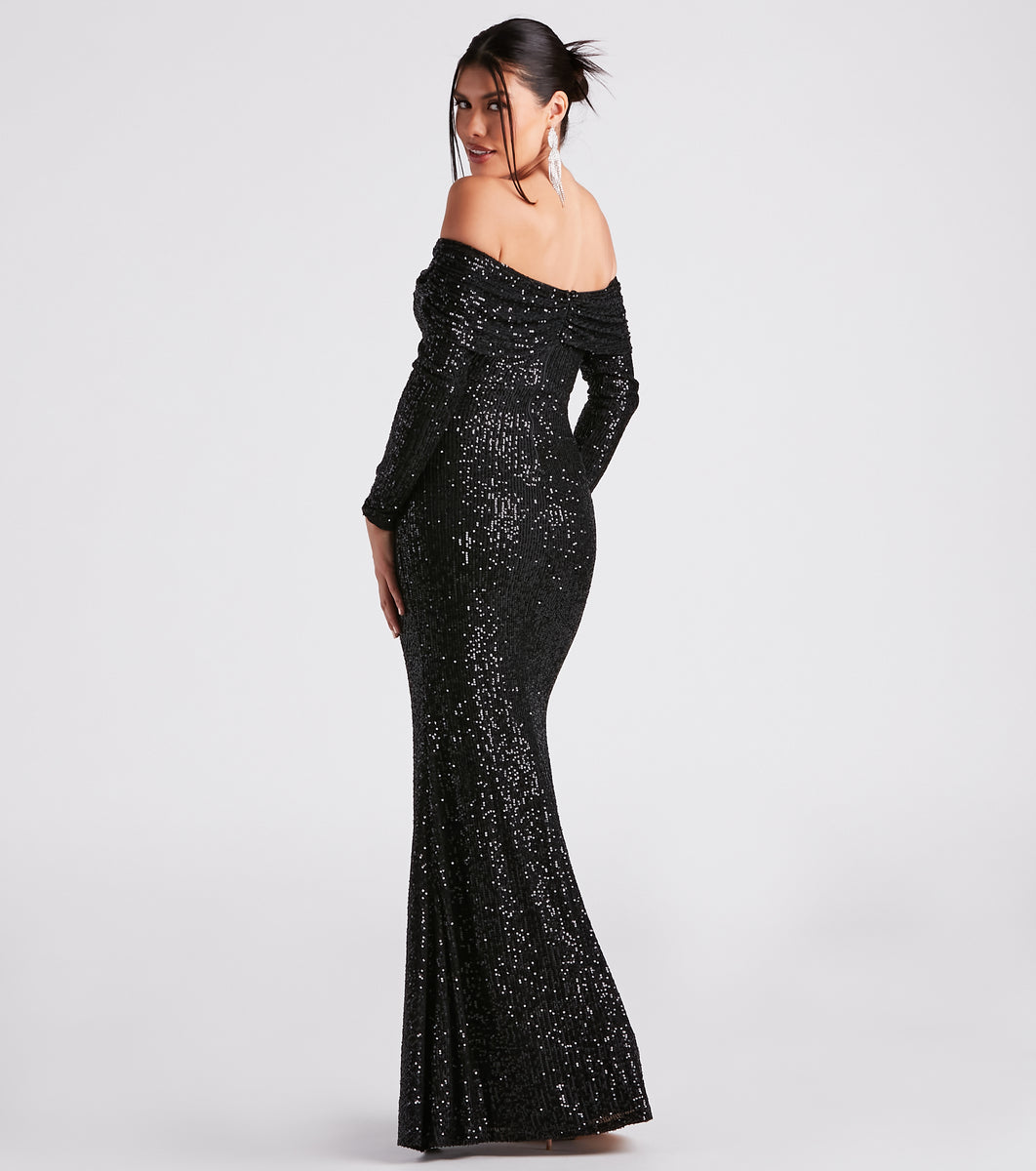 Karen Formal Sequin Mermaid Dress