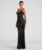 Elizabeth Formal Satin Mermaid Dress creates the perfect summer wedding guest dress or cocktail party dresss with stylish details in the latest trends for 2023!