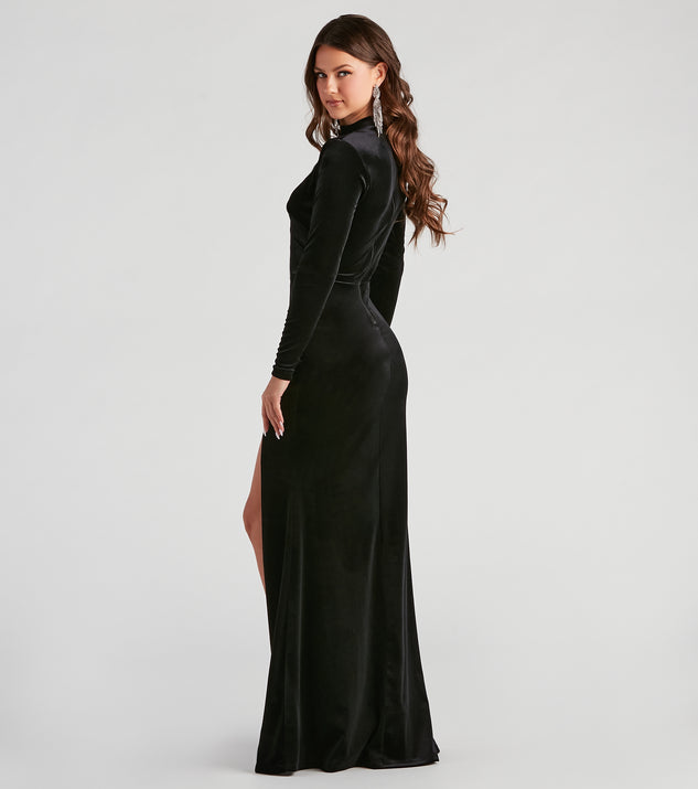 Get Classic Velvet Front Open A-Line Dress at ₹ 1199 | LBB Shop