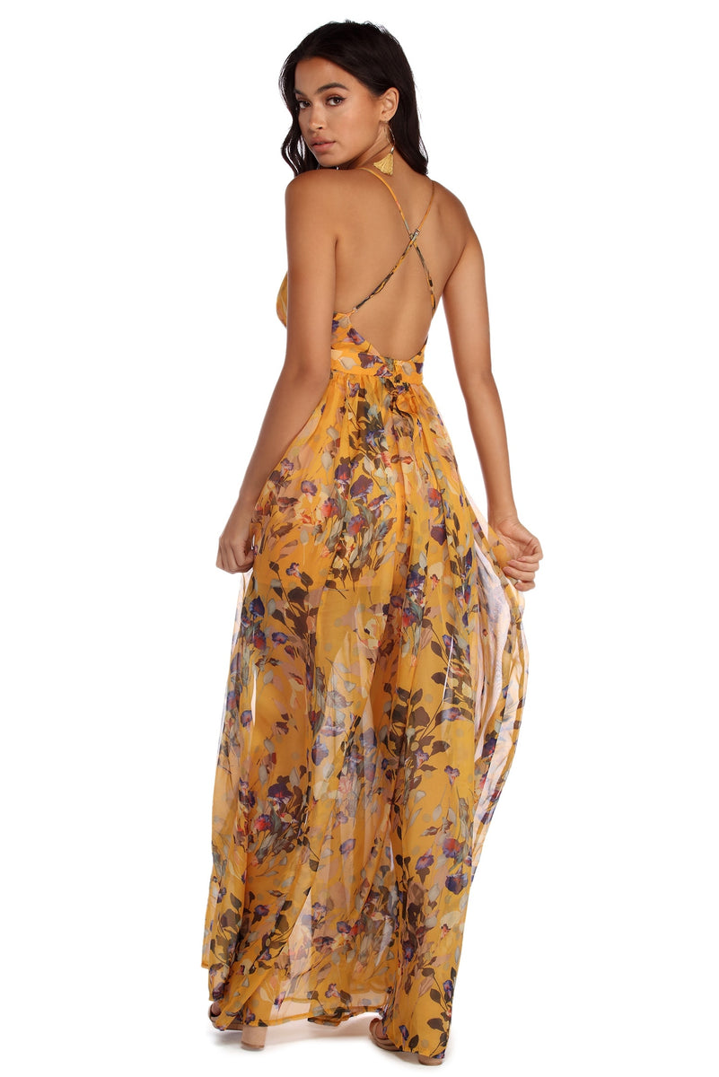 Leanna My Sunshine Floral Dress