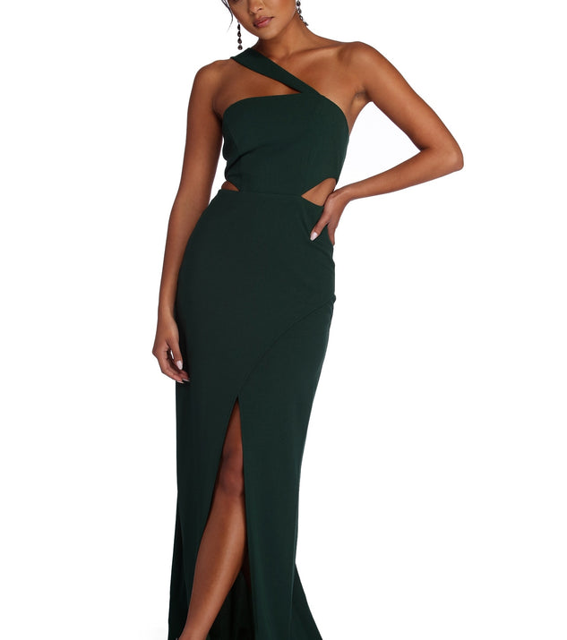 Erica Formal One Shoulder Dress & Windsor