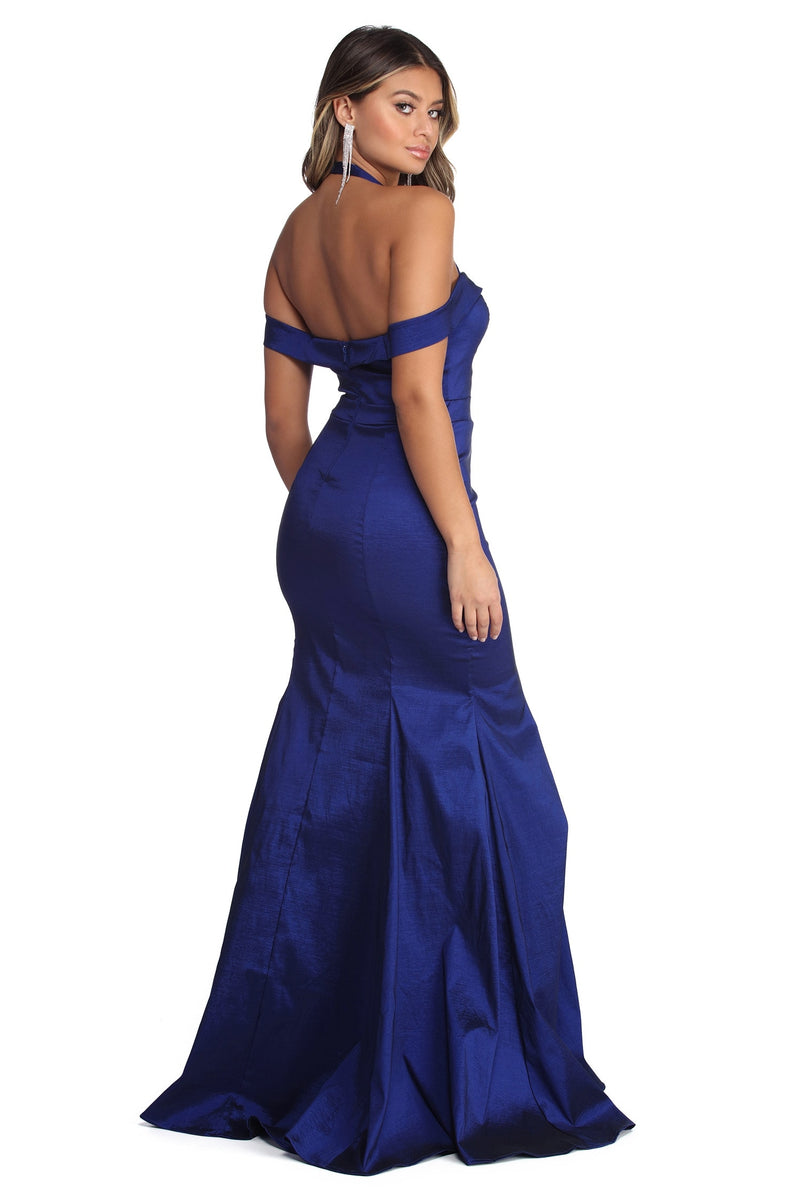 Leighton Formal Taffeta Mermaid Dress