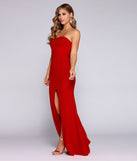 The Deanna Formal Sleeveless Mermaid Dress is a gorgeous pick as your 2023 prom dress or formal gown for wedding guest, spring bridesmaid, or army ball attire!