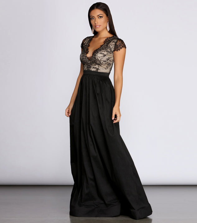 Kehlani Taffeta A-Line Dress & Windsor
