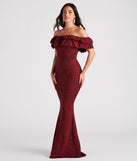 Halsey Formal Glitter Ruffled Mermaid Dress provides a stylish summer wedding guest dress, the perfect dress for graduation, or a cocktail party look in the latest trends for 2024!