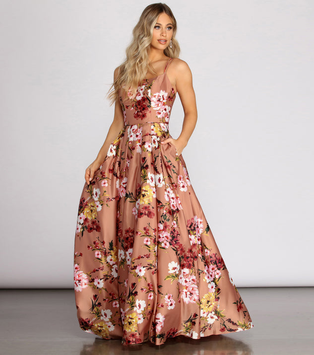 Windsor floral shop prom dress