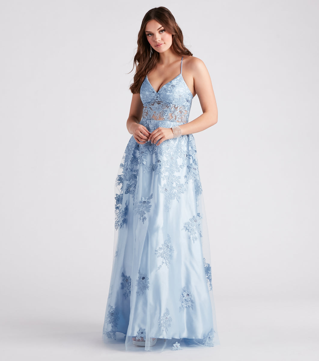 Speechless Juniors' Strapless Allover-Floral High-Low Gown, Created for  Macy's - Macy's