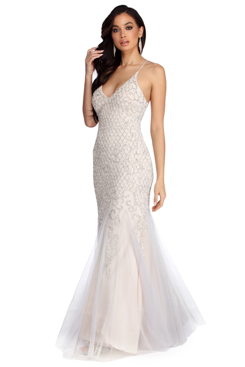 Sara Formal Beaded Perfection Dress & Windsor