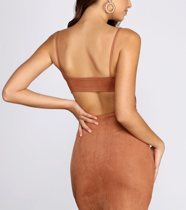 Windsor 2024 suede dress