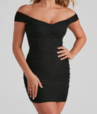 A Sultry Moment Mesh Mini Dress