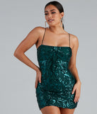 Live It Up Sequin Mini Dress is a gorgeous pick as your 2024 prom dress or formal gown for wedding guests, spring bridesmaids, or army ball attire!