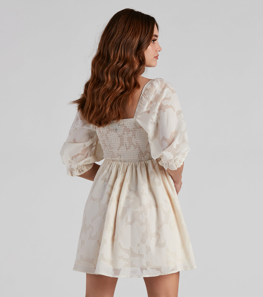 So Effortless Chiffon Skater Dress