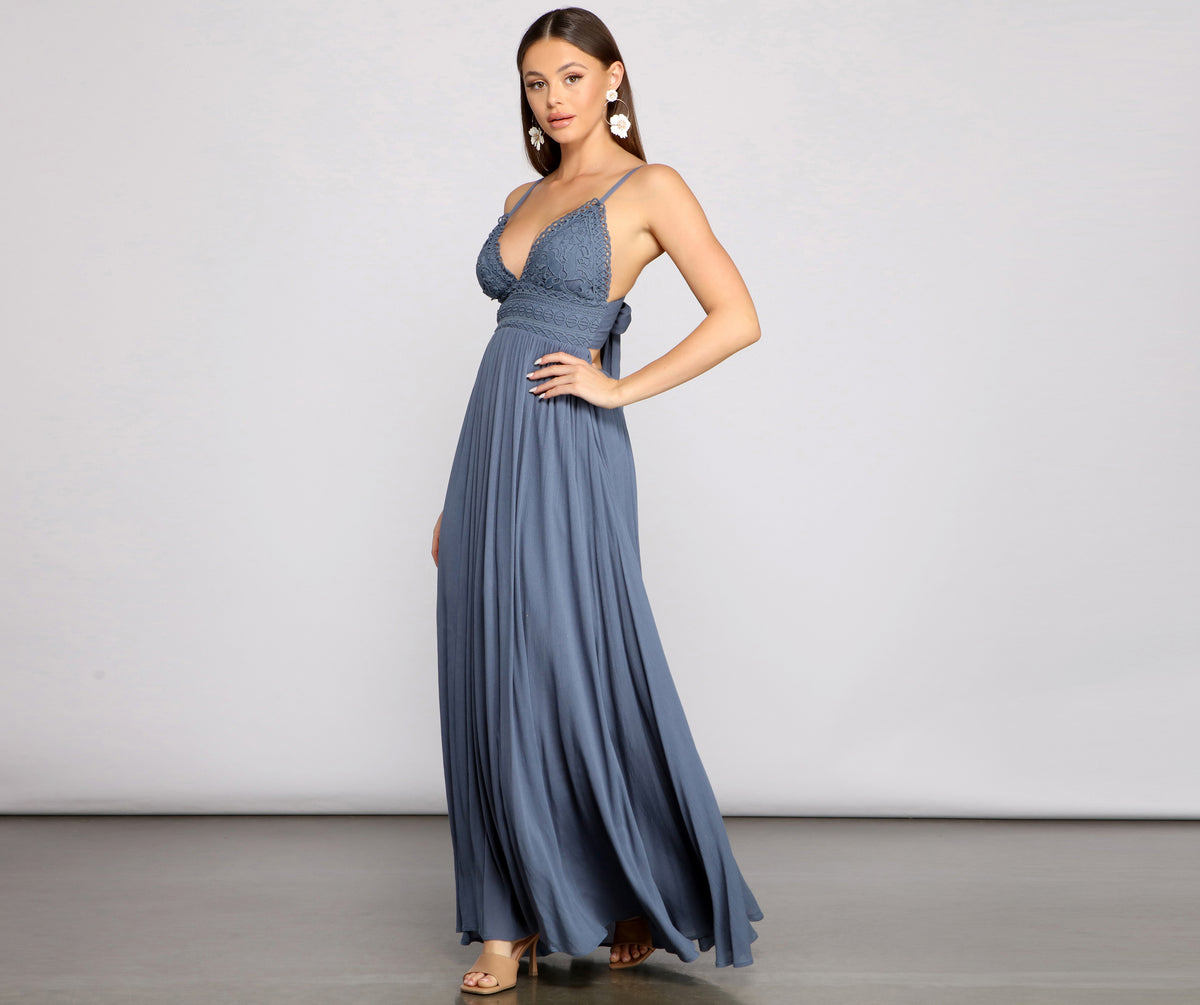 Go With The Flow Maxi Dress