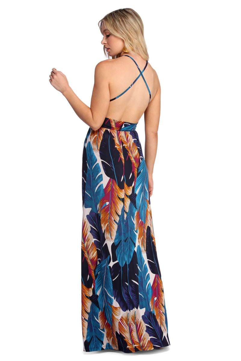 Bring The Heat Maxi Dress