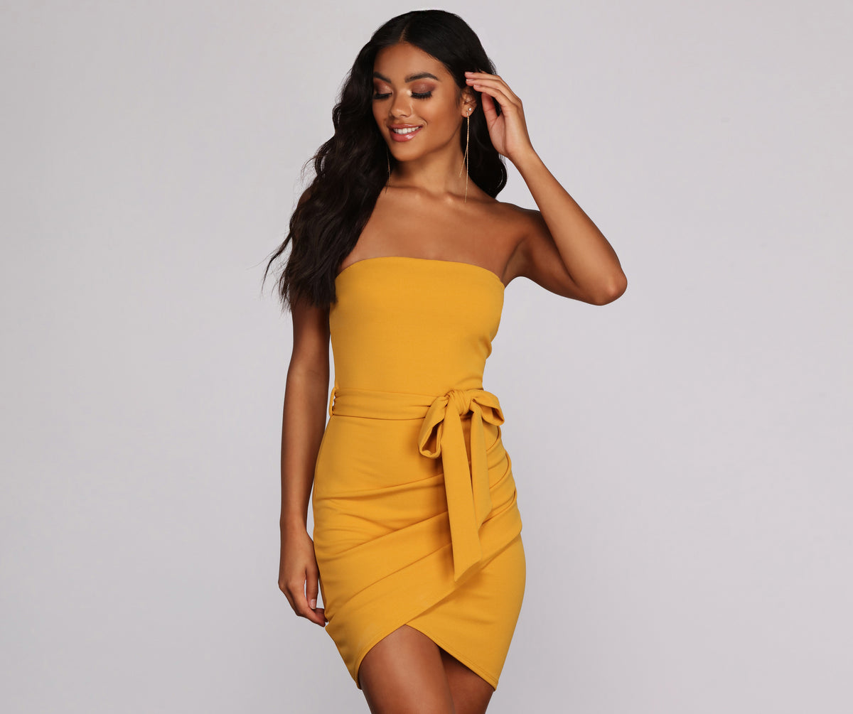 Windsor yellow hot sale dress