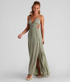 ARIEL Gauze cotton slip maxi dress with low back – SANDARA