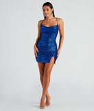 Glitzy Babe Sequin Mini Dress is a gorgeous pick as your 2024 prom dress or formal gown for wedding guests, spring bridesmaids, or army ball attire!
