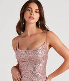 Glitzy Babe Sequin Mini Dress is a gorgeous pick as your 2024 Homecoming dress or formal gown for wedding guest, spring or summer bridesmaids, or military ball attire!