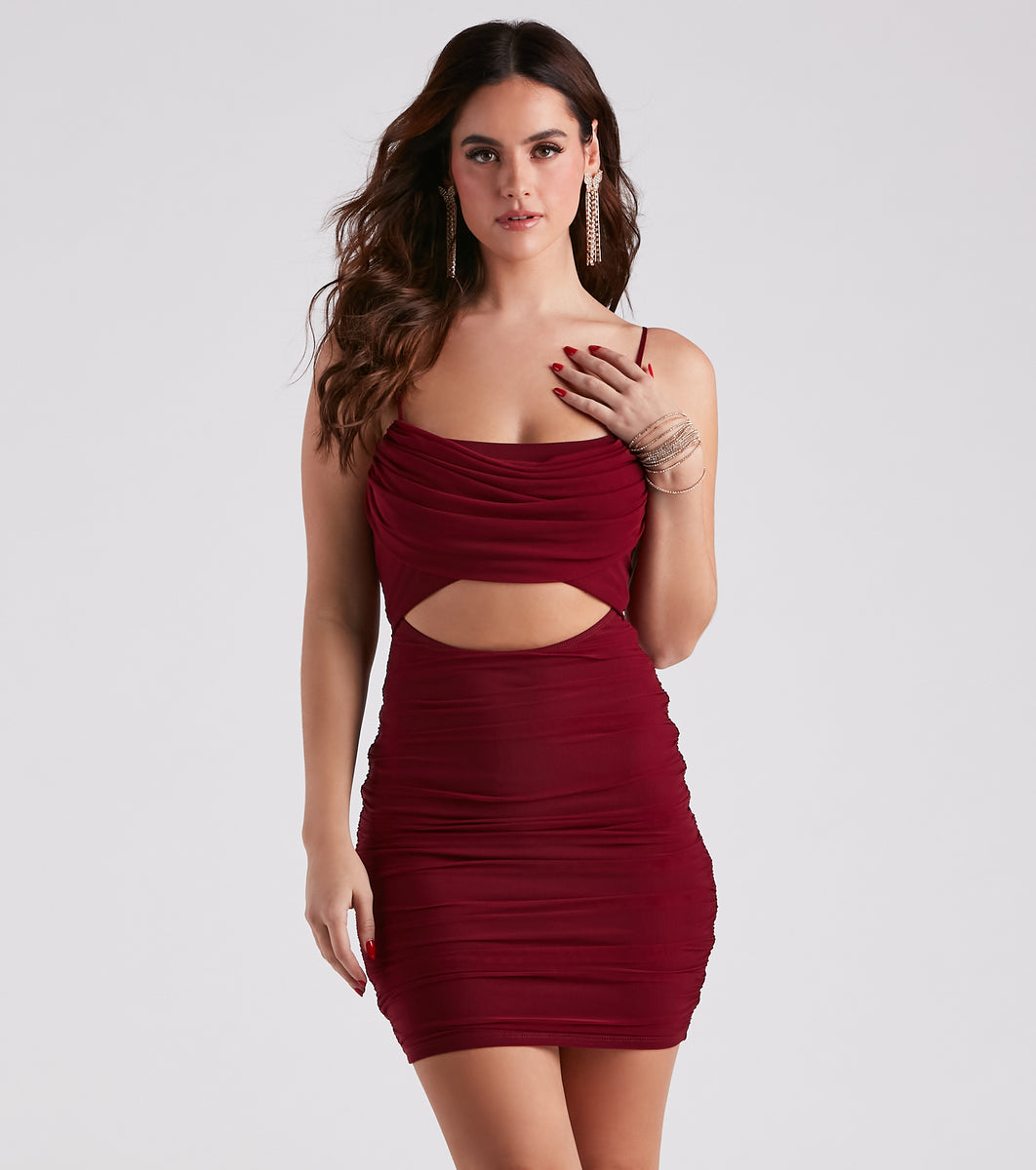 Mesh With The Best Mini Dress