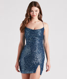 Glitzy Babe Sequin Mini Dress is the perfect prom dress pick with on-trend details to make the 2024 dance your most memorable event yet!