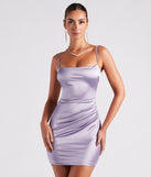 Party Babe Satin Pleat Mini Dress creates the perfect summer or fall wedding guest dress or cocktail attire with chic styles in the latest trends for 2024!