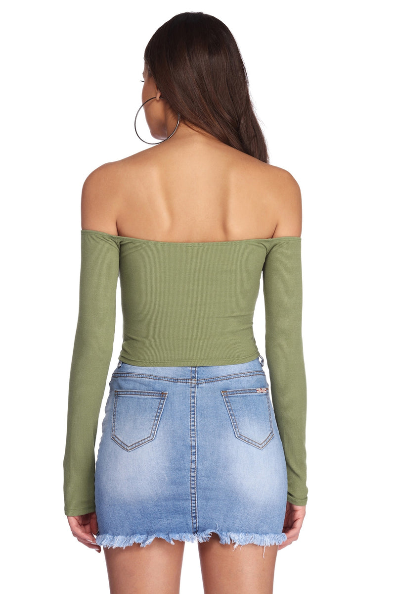 Ruched And Ready Crop Top