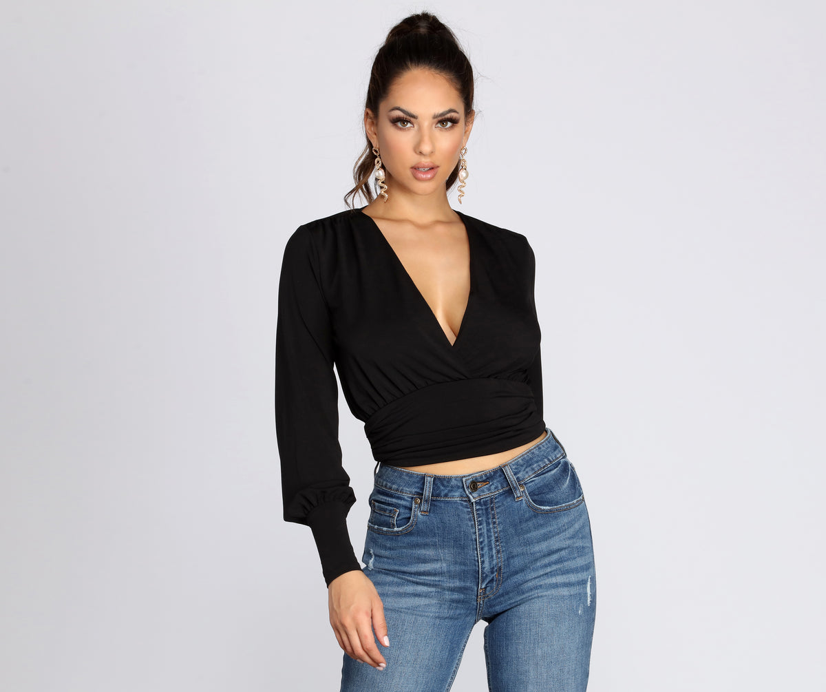 Be My Girl Dolman Sleeve Top