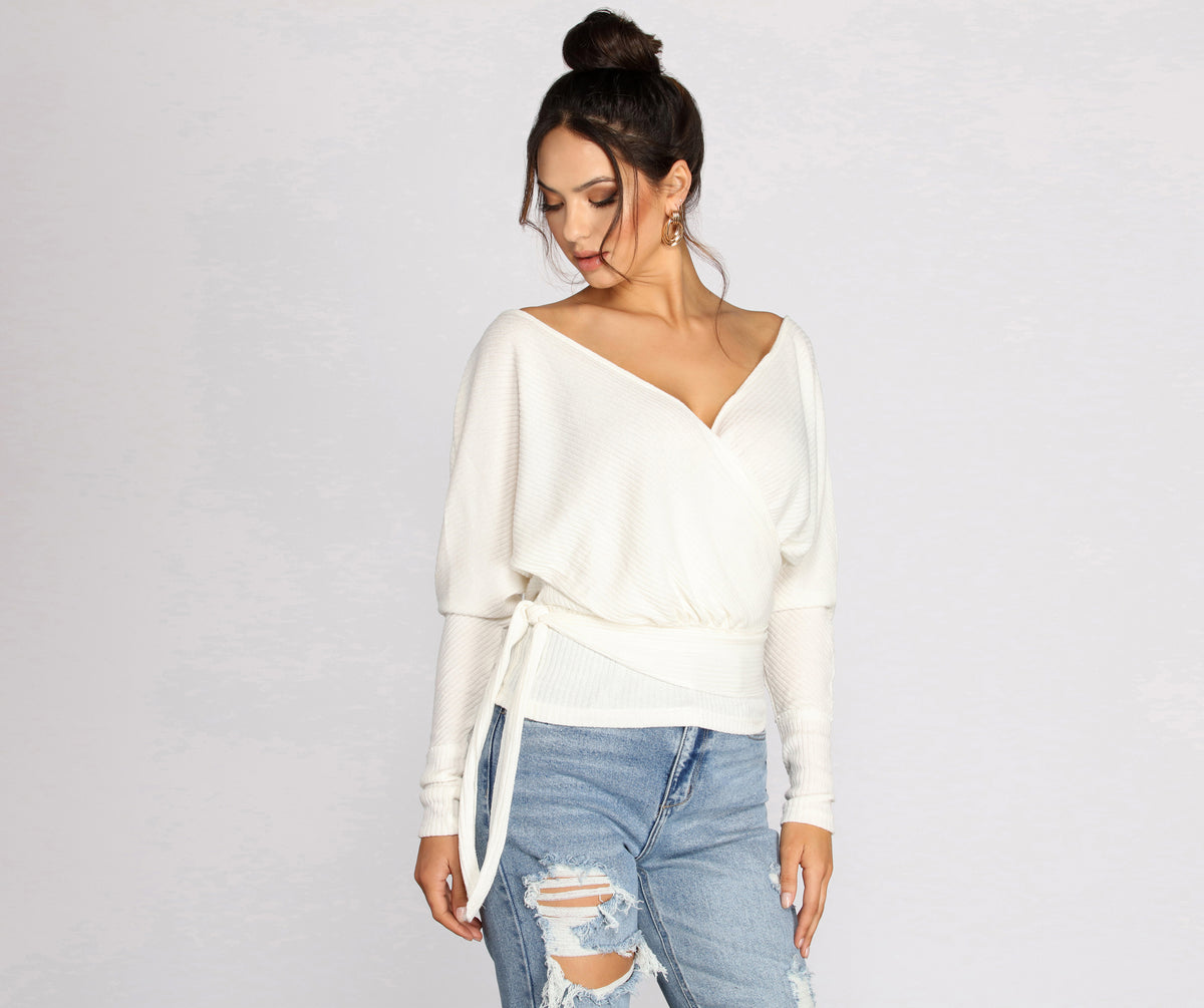 Lucky Brand Ruffled Pleated Crop Top