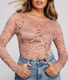 With fun and flirty details, Stylishly Sheer Lace Bodysuit shows off your unique style for a trendy outfit for the summer season!