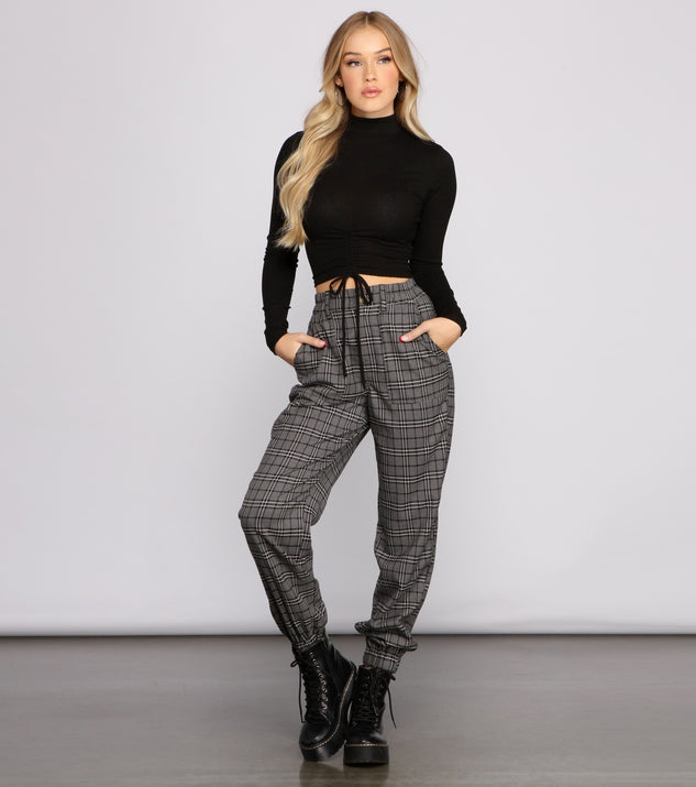 Such A Trendy Vibe Ribbed Knit Crop Top & Windsor